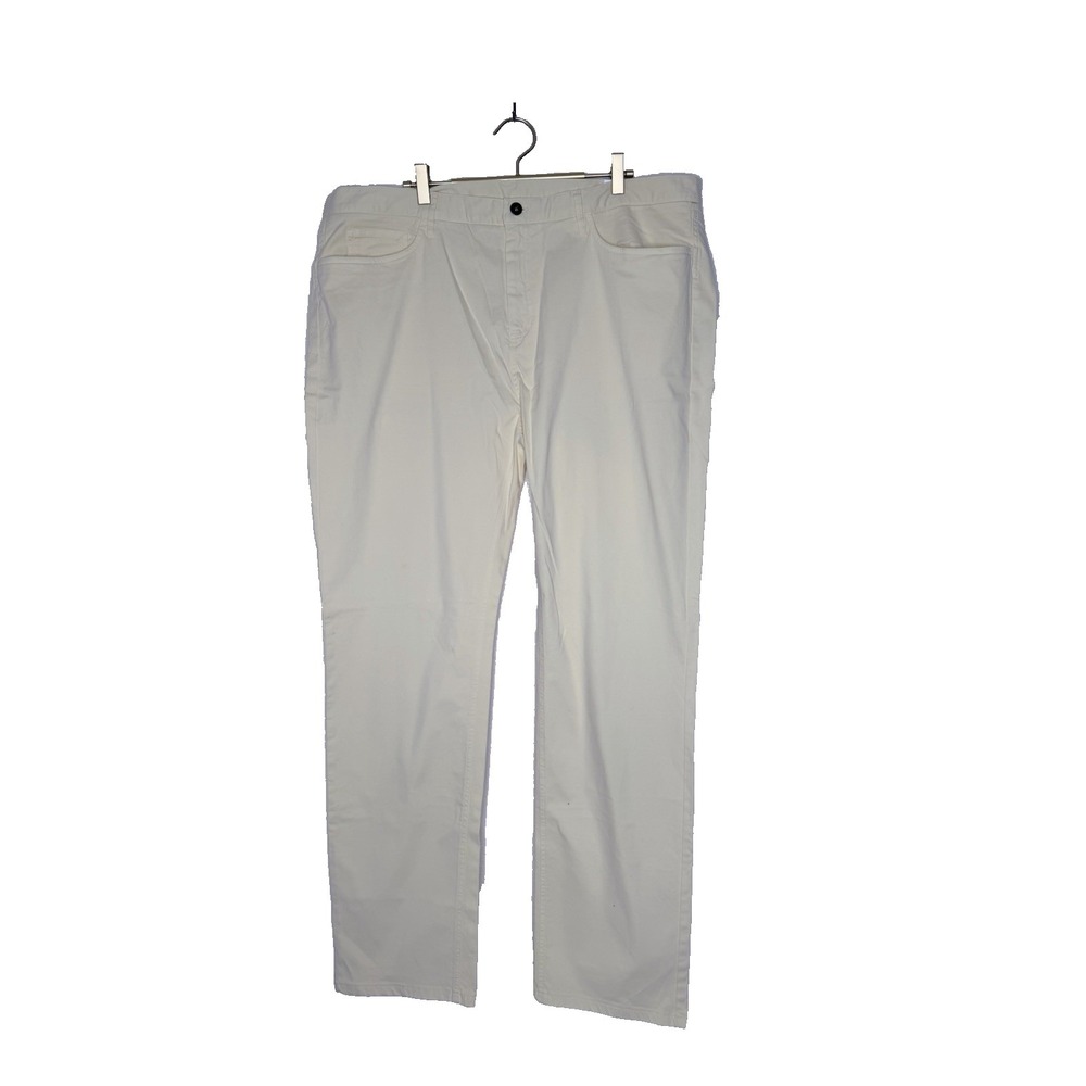 NWT J McLAUGHLIN Parker Mens‎ Pants Size 40 X 33 Pale Yellow Chino
